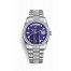 Rolex Day-Date 36 Platinum 118346 Lapis Lazuli set diamonds Dial