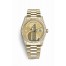 Rolex Day-Date 36 yellow gold lugs set diamonds 118388 Champagne-colour Jubilee design set diamonds Dial