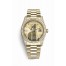 Rolex Day-Date 36 yellow gold lugs set diamonds 118388 Champagne-colour set diamonds Dial