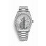 Rolex Day-Date 36 white gold lugs set diamonds 118389 White mother-of-pearl set diamonds Dial
