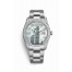 Rolex Day-Date 36 white gold lugs set diamonds 118389 Platinum mother-of-pearl oxford motif set diamonds Dial