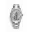Rolex Day-Date 36 white gold lugs set diamonds 118389 Meteorite set diamonds Dial