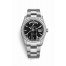 Rolex Day-Date 36 white gold lugs set diamonds 118389 Black Dial