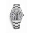 Rolex Day-Date 36 white gold lugs set diamonds 118389 Diamond-paved Dial