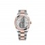 fake Rolex Datejust 36 Rolesor Oystersteel 18 ct Everose gold M126201-0032 Watch