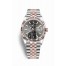 Rolex Datejust 36 Everose Rolesor Oystersteel Everose gold 126231 Dark rhodium Dial
