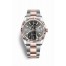 Rolex Datejust 36 Everose Rolesor Oystersteel Everose gold 126231 Dark rhodium Dial