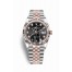 Rolex Datejust 36 Everose Rolesor Oystersteel Everose gold 126231 Black set diamonds Dial