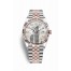 Rolex Datejust 36 Everose Rolesor Oystersteel Everose gold 126231 White mother-of-pearl set diamonds Dial