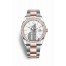 Rolex Datejust 36 Everose Rolesor Oystersteel Everose gold 126281RBR White Dial