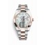 Rolex Datejust 41 Everose Rolesor Oystersteel Everose gold 126301 White mother-of-pearl set diamonds Dial