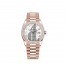 fake Rolex Day-Date 36 Watch 18 ct Everose gold M128345RBR-0054