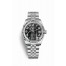 Rolex Datejust 31 White Rolesor Oystersteel white gold 178274 Black Dial