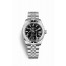 Rolex Datejust 31 White Rolesor Oystersteel white gold 178344 Black Dial