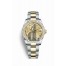 Rolex Datejust 31 Yellow Rolesor Oystersteel yellow gold 178383 Champagne-colour Jubilee design set diamonds Dial