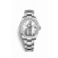 Rolex Datejust 31 White Rolesor Oystersteel white gold 178384 Black Dial