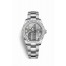 Rolex Datejust 31 White Rolesor Oystersteel white gold 178384 Black Dial