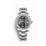 Rolex Datejust 31 White Rolesor Oystersteel white gold 178384 Black Dial