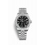 Rolex Datejust 31 White Rolesor Oystersteel white gold 178384 Black Dial
