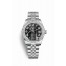 Rolex Datejust 31 White Rolesor Oystersteel white gold 178384 Black Dial