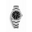 Rolex Datejust 31 White Rolesor Oystersteel white gold 178384 Black Dial