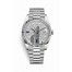 Rolex Day-Date 40 white gold 228239 Paved diamonds sapphires Dial