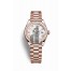 Rolex Datejust 28 Everose gold 279135RBR White Dial