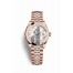 Rolex Datejust 28 Everose gold 279165 White Dial