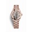 Rolex Datejust 28 Everose gold 279165 Diamond-paved Dial