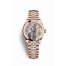 Rolex Datejust 28 Everose gold 279165 Diamond-paved Dial