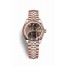 Rolex Datejust 28 Everose gold 279175 Chocolate Dial