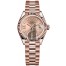 fake Rolex Lady-Datejust Watch 18 ct Everose gold - M279175-0029