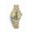 Rolex Datejust 28 yellow gold 279178 Champagne-colour set diamonds Dial