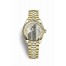 Rolex Datejust 28 yellow gold 279178 Silver Dial