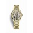 Rolex Datejust 28 yellow gold 279178 Diamond-paved Dial