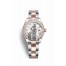 Rolex Datejust 28 Everose Rolesor Oystersteel Everose gold 279381RBR White Dial