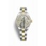 Rolex Datejust 28 Yellow Rolesor Oystersteel yellow gold 279383RBR Silver Dial