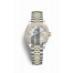 Rolex Datejust 28 Yellow Rolesor Oystersteel yellow gold 279383RBR White mother-of-pearl set diamonds Dial