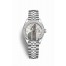 Rolex Datejust 28 White Rolesor Oystersteel white gold 279384RBR Silver Dial