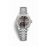 Rolex Datejust 28 White Rolesor Oystersteel white gold 279384RBR Dark grey Dial