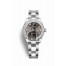 Rolex Datejust 28 White Rolesor Oystersteel white gold 279384RBR Dark grey Dial