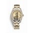 Rolex Pearlmaster 34 mm yellow gold lugs set diamonds 81158