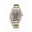 Rolex Pearlmaster 34 mm yellow gold lugs set diamonds 81158