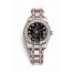 Rolex Pearlmaster 34 Everose gold 81285 Black Dial