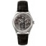 Fake Patek Philippe Annual Calender Moonphase Black Dial Black Leather Automatic Men's Watch 5056P