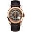 Fake Patek Philippe Calatrava Brown Dial 18K Rose Gold Men's Watch 6000R-001
