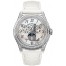 Fake Patek Philippe Complicated 18kt White Gold Moon Phase Diamond Ladies Watch 4937G