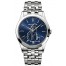Fake Patek Philippe Complications Blue Dial 18k White Gold Men's Watch 5396-1G