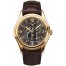 Fake Patek Philippe Complications Grey Dial 18kt Yellow Gold Men's Watch 5146J-010