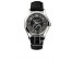 Fake Patek Philippe Complications Mechanical Black and Grey Dial Men's Watch 5205G-010